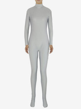 Faschingskostüm Schlank locker leichte graue Zentai Spandex Jumpsuit für Frauen