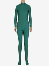 Dark Green Morph Suit Adults Bodysuit Lycra Spandex Catsuit for Women