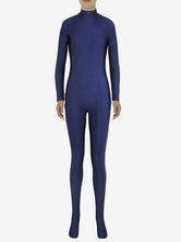 Navy Blue Morph Suit Adults Bodysuit Lycra Spandex Catsuit for Women