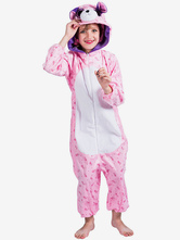 Kigurumi Pyjamas Chat Rose Combinaison Enfant Cadeaux Noël Déguisements Halloween Carnaval