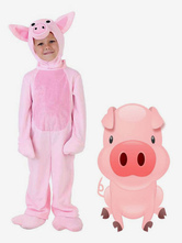 Kigurumi Onesie Pajamas Pinky Pig Kids Winter Sleepwear Mascot Animal Halloween Costume onesie pajamas