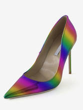 Women High Heels Multicolor Pointed Toe Stiletto Heel Pumps