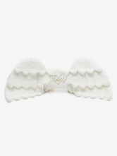 Mochila de Lolita Sweet Angel Wing bordada Lolita blanco