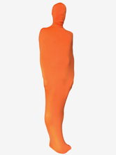Zentai Orange Toussaint Cosplay Costume En Lycra Spandex Enveloppé Déguisements Halloween