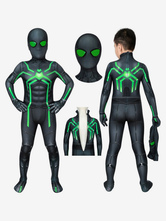 Spider-Man Stealth Suit Costume Cosplay Lycra Spandex Catsuit Gioco PS4 Marvel Tute per bambini