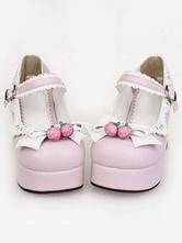 Pink Platftom Lolita Shoes for Women