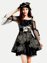 ハロウィン コスチューム ホリデーグッズ ホリデーコスチューム ハロウィン セクシー ブラック ポリエステル繊維