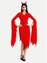 ハロウィン コスチューム ホリデーグッズ ホリデーコスチューム クリスマス セクシー レッド ポリエステル繊維