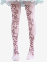 Sweet Lolita chaussettes légère rose Lolita imprimé Jersey Déguisements Halloween