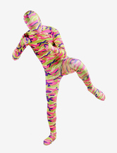Morph Suit Colorful Camouflage Lycra Spandex Zentai Suit Unisex Full Body Suit