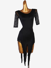 ラテンダンス衣装黒人女性セットライクラスパンデックスドレスダンス衣装