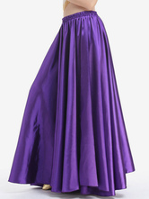 Disfraz Carnaval Falda de traje de baile de salón Mujeres púrpura de entrenamiento Faldas de baile Carnaval Halloween