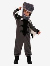 ハロウィン 子供用恐竜ハロウィンカーニバルコスチューム ディープグレーパジャマ