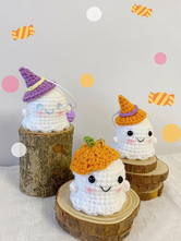 ハロウィン 手編み ゴーストドール 3ピーススーツ かわいいバックパックチャームギフト