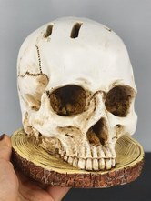 ハロウィン スカル カトラリーホルダースタンド 6スロット ゴシック テーブルウェアオーガナイザー