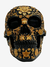 ハロウィン フローラル スカル 彫刻 樹脂製 装飾 ゴシック ホーム バー センターピース