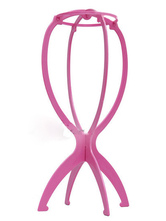 Pink Plastic Cosplay Wig Support Halloween