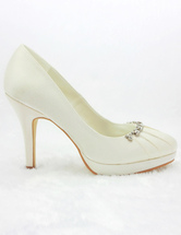 champagne lace pumps