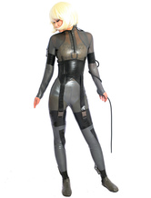 Faschingskostüm Gestaltung Gladiator Latex Catsuit für Frau