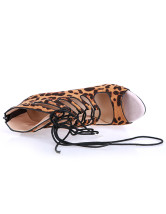 womens leopard print gladiator sandals