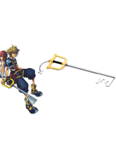 Arme de cosplay comme Sora de Kingdom Hearts de PVC 