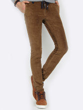 two tone corduroy pants