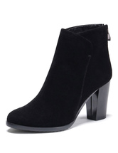 pointed booties heels