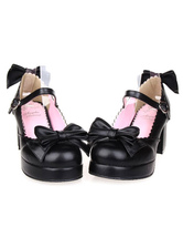Bows Decor Lolita Shoes 