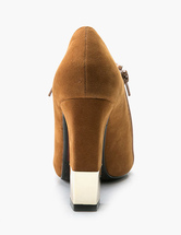 color block booties