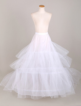Hochzeit Petticoat in Weiß 