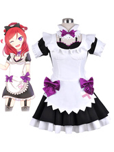 Love Live! Nishikino Maki Halloween Maid Cosplay Costumes