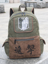 Attack on Titan Shingeki no Kyojin Backpack Survey Corps Scout Regiment Logo