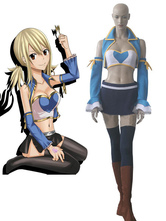 Fairy Tail Lucy Heartfilia Halloween Cosplay Costume After Seven Years Version