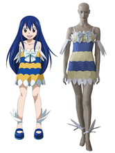 Fairy Tail Wendy Marvell Cosplay Costume
