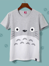 Halloween Camisetas de algodón de Totoro Anime 