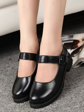 Black Lolita Cosplay Shoes For Girls