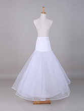 Weißer Tüll a-Linie Slip Hochzeit Petticoat