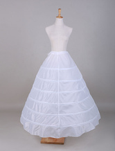 White Tulle A-Line Slip Bridal Petticoat 
