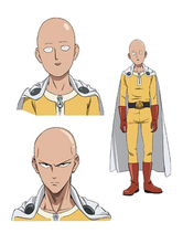 One Punch-Man Latex Cosplay Bald Mask