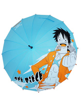 Sky Blue Foldaway Anime Umbrella Of Assassination Classroom Korosensei 