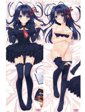 Dark Navy Poly/Cotton Blend Anime Pillowcase 