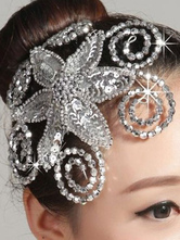 Silver Rhinestone Ballet Hair Accessories for Women