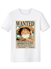 Halloween Camiseta One Piece Luffy Anime