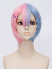 Re:Zero Starting Life In Another World Rem Ram Cosplay Wig