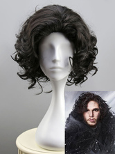 Gioco del trono Jon Snow Cosplay parrucca