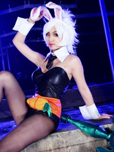 League Of Legend Lol Battle Bunny Riven The Exile Cosplay Costume