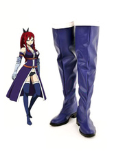 Fairy Tail Erza Scarlet Halloween Cosplay Shoes Halloween
