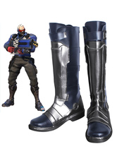 Overwatch OW 76 Soldier Halloween Cosplay Shoes