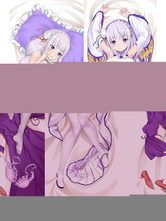 Ri: Zero Starting Life In Another World Velvet Emilia Lavender Anime Pillowcase