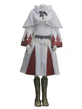 Final Fantasy Cosplay Costume bianco scaldamuscolo&cintura&borsa&scialle&abito donna set Gioco 